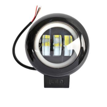 Светодиоды рабочего света WL 10X3 CREE 30W R со светодиодной подсветкой на габарит “Ангельский глаз”