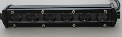 Фара рабочего света B021 6LED-18W   12-80v