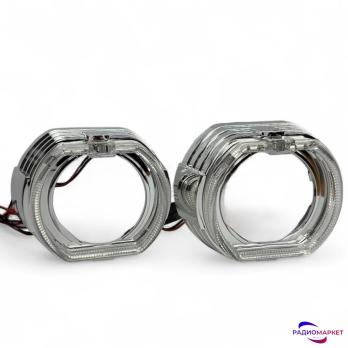 Маска для линзы 3.0" 053 “BMW” с LED подсветкой №2