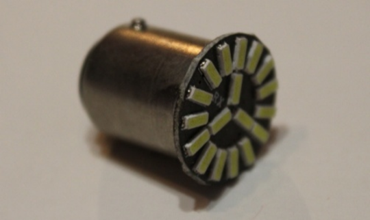 Лампа габаритная  V0193 1156-4014-18SMD 24V