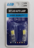 Лампы габаритные стекло Y013 T10-0.6W стекло 12V W