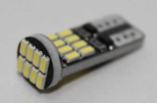 Лампа габаритная V0324 T10-3014-24smd Nonpolar Canbus 12V