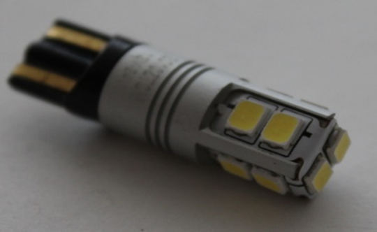 Лампа габаритная V0299  T10-2835-10SMD canbus nonpolar 12-24V