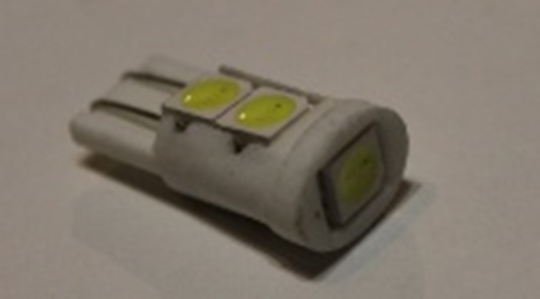 Лампа габаритная 0100 T10-5050-5SMD-B CERAMIC 24V