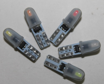 Лампа приборной панели V0302 T5-3014-2SMD nonpolar 12V