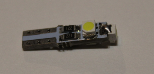 Лампа приборной панели  V0152 T5 3SMD 12V