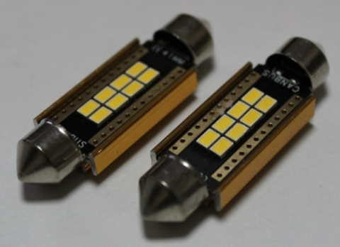Лампа салона 36mm-3020emc-8smd 2.1W 12V(Y096)
