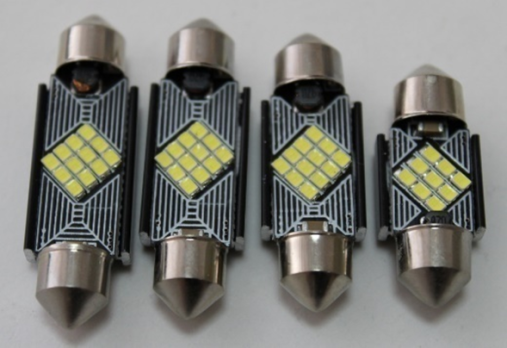 Лампа салона FT-2016-9SMD CANBUS nonpolar 2,5W 12-24V(Y023)