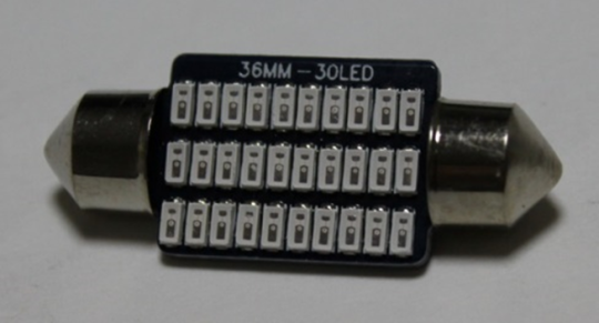 Лампа салона SJ-COB-30SMD- 36mm(V0248
