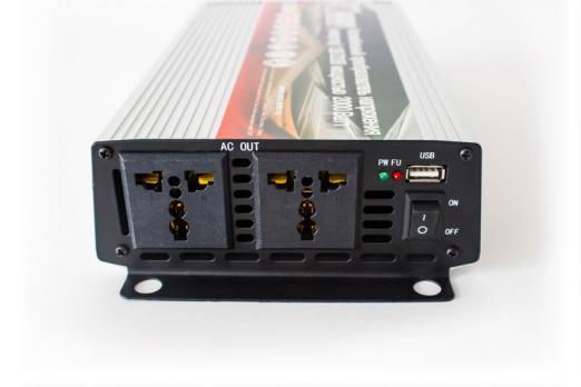 Автомобильный инвертор AVS 12/220V IN-2000W