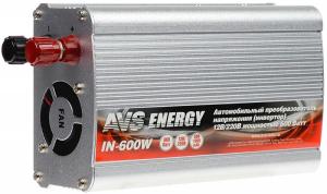 Автомобильный инвертор AVS 12/220V IN-600W