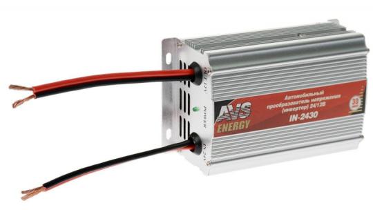 Автомобильный инвертор AVS 24/12V IN-2430 (30A)