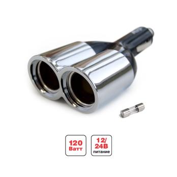 Разветвитель прикуривателя 12/24 (на 2 выхода) CS203