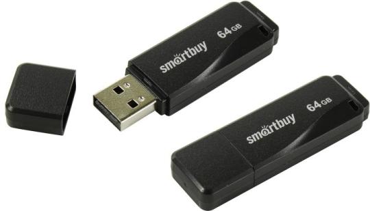 USB-флэш SMARTBUY 2.0 USB 64GB  black