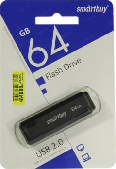 USB-флэш SMARTBUY 2.0 USB 64GB  black