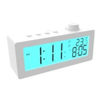 Часы-будильник Ritmix CAT-111 White