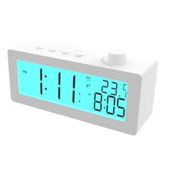 Часы-будильник Ritmix CAT-111 White