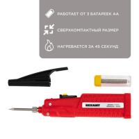 Паяльник мини REXANT 4.5 В/8 Вт, питание 3 батарейки AA