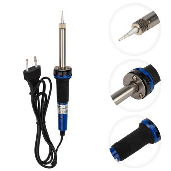 Паяльник с керам.нагревателем, долговечное жало 220V-25Вт REXANT